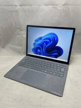 #300548 Microsoft Surface Laptop 3 13.5 (Core i7-1065G7 /16GB /512GB NVMe /13.5 タッチ /無線,BT,CAM /Win11 Pro) ※底面凹、ゴム足欠_画像1