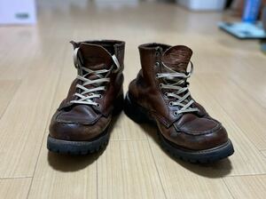 レッドウィング 8175 アイリッシュセッター 茶 オロラセット ビンテージ ブーツ redwing 7E スクエアタグ 88年　赤茶