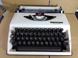 ADLER typewriter tippal with cover Hachioji receipt OK1105