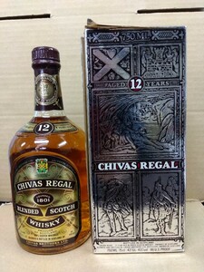 【未開栓】ウイスキー特級　CHIVAS REGAL 12年 750ml アルコール度数43度　八王子引き取りOK1254