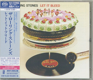 廃盤SHM SACD ローリング ストーンズ レット イット ブリード 2002年DSDリマスター ROLLING STONES LET IT BLEED UIGY-9578