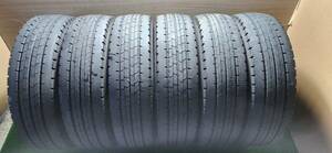 中古タイヤ　DUNLOP ENASAVE SPLT50 205/75R16 113/111N LT 2023年製造　6本セット　夏タイヤ　バリ山　トラックタイヤ　A110