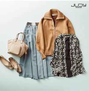 【新品未使用】JUDY ジップアップカーディガン