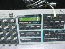 S415【現状ジャンク品】E-MU PROTEUS 2500 イーミュー コマンドモジュール 128-VOICE EXPANDABLE COMMAND MODULE_画像3