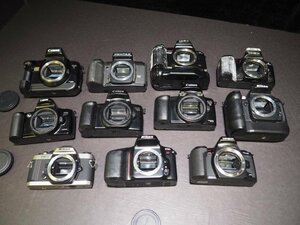 S515【ジャンク品】一眼 フィルムカメラ ボディのみ 11点セット まとめ キャノン ニコン ミノルタ ペンタックス