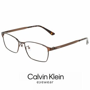 新品 メンズ カルバンクライン メガネ ck21138a-200 calvin klein 眼鏡 ck21138a スクエア ウェリントン チタン メタル