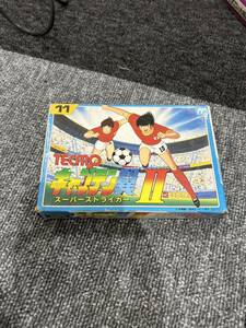 キャプテン翼　Ⅱ スーパーストライカー　任天堂　tecmo ファミコン　ゲーム　ソフト