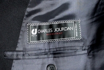 CHARLES JOURDAN（シャルルジョルダン）◆100％カシミヤ ダブルブレスト ジャケット 48 紺ブレザー イタリア製_画像6