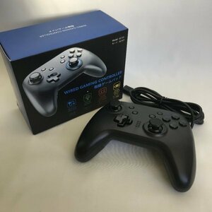 ☆美品☆WIRED GAMING CONTROLLER 有線ゲームパッド GC101 ブラック 77 00165