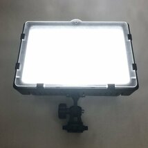 NEEWER LED VIDEO LIGHTING LEDビデオライト COLOR TEMPERATURE：5600K/3200K CN-160 ※単三電池6本使用(別売) 77 00164_画像4