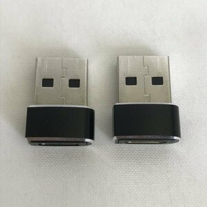 USB Type-C (メス) to USB Type-A (オス) 変換アダプタ 2個セット 77 00194