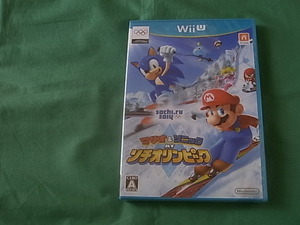 * новый товар nintendo WiiU Mario & Sonic ATsochi Olympic wii u