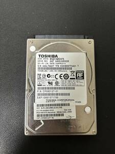 #3『正常』判定 TOSHIBA 750GB 2.5 HDD SATA Note-PC用　 ■動作確認済 ■送料無料