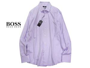 未使用 大谷翔平愛用 ヒューゴボス BOSS HUGO BOSS 綿 シャープフィット シャツ ドレスシャツ 16 34/35 L相当