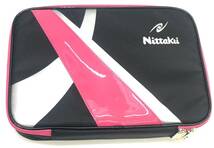 ニッタク(Nittaku) 卓球 ラケットケース スパークケース ピンク 2本収納可 インナーボード付き_画像2