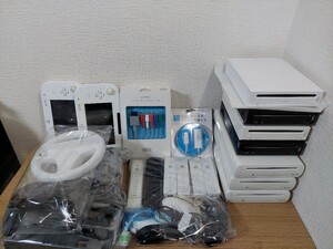 【ジャンク】Wii.WiiU.本体7台まとめてセット
