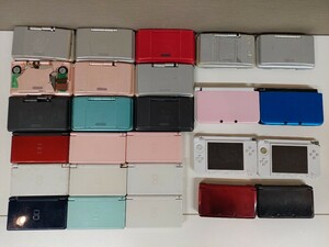 【大量】ジャンク　ゲーム機　任天堂 3DSLL.3DS.DSLite.DS.本体26台セット