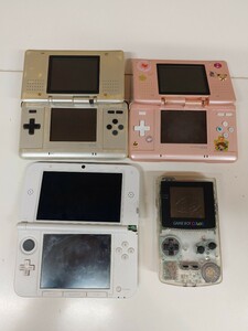 【ジャンク】DS.3DSLL.GBC.本体4台まとめてセット