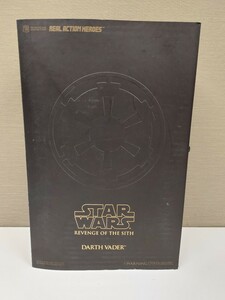 【ジャンク】メディコムトイ　RAH　リアルアクションヒーローズ　STAR WARS　スター・ウォーズ　DARTH VADER　ダース・ベイダー