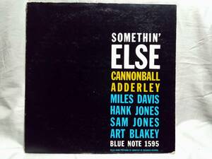 ★☆LPレコード)CANNONBALL ADDERLEY / キャノンボール・アダレイ / SOMETHIN' ELSE / サムシン・エルス /BLUE NOTE　ST-81595☆★