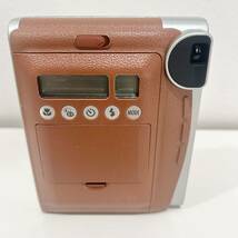 【１円〜】FUJIFILM 富士フイルム instax mini 90 ブラウン 通電動作確認済み インスタントカメラ フィルムカメラ ネオクラシック_画像3