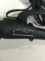 【北見市発】ラヴィンウェーブ LUVIN WAVE ツインウェーブヘアアイロン H-089 2012年製_画像2