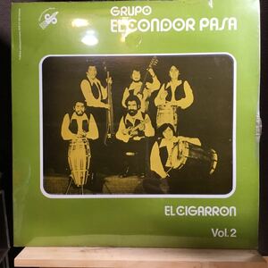 5点送料無料 LP★メキシコ盤 未開封 シュリンク付き EL CIGARRON / Vol.2 del grupo EL CONDOR PASA フォルクローレ ラテン