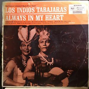 5点送料無料 LP★オーストラリア盤 LOS INDIOS TABAJARAS / Always In My Heart ロス・インディオス・タバラヤス フォルクローレ LSP2912