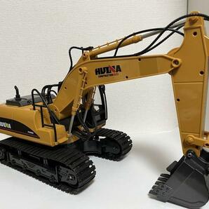 HUI NA ショベルカー ラジコン 2.4GHz 数回使用 箱付き 1:14 おもちゃの画像3