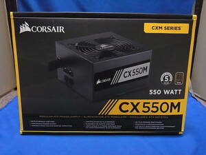 CORSAIR 80PLUS BRONZE認証取得 550W 電源ユニット CX550M