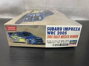 ハセガワ 1/24 スバル インプレッサ WRC 2005 ラリーメキシコウィナー 新品未組立 カルトグラフ社製デカール ソルベルグ