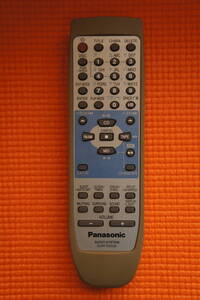 ★【中古良品】Ｐａｎａｓｏｎｉｃ：オーディオ用リモコン（ＥＵＲ７７０２２３０）★