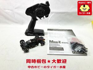 京商ミニッツ　RWDシャーシセット MR-03W　KT-531P送信機付　社外ホイル　純正ラジアルタイヤ付属　電動RC　同時梱包OK　1円スタート★H