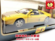 マイスト　1/18　フェラーリ 348ts(1990)　804B　ドアの閉まり悪い　ミニカー　同梱OK　1円スタート★H_画像3