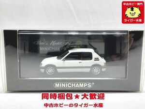 PMA　1/43　 プジョー 205 GTI 1990　ホワイト　400112300　ミニカー　同梱OK 　1円スタート★M