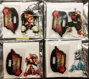  prompt decision free shipping SNK village Vanguard collaboration acrylic fiber stand key holder Samurai Spirits heaven ... all 4 kind Neo geo 