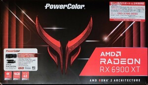 即決 送料無料 PowerColor Red Devil AMD Radeon RX 6900XT 16GB GDDR6 AXRX 6900XT 16GBD6-3DHE/OC [PCIExp 16GB] 動作確認済み グラボ ①