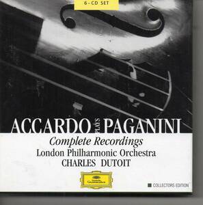 NICOLO PAGANINI WRKS FOR VIOLIN CD6枚組SALVATORE　