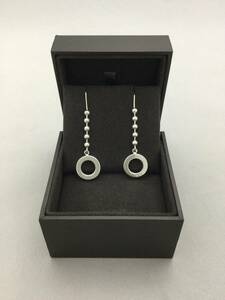 GUCCI Gucci Circle ball chain hook earrings silver accessory 925[B946545]