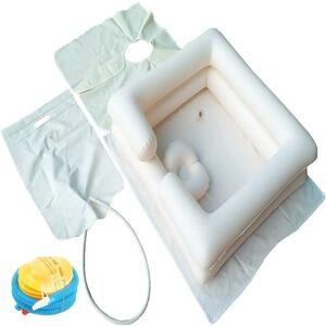 .... Tama . seniours nursing simple shower folding air type air pump attaching 