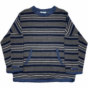 【即決】19AW Mサイズ テンダーロイン BLANKET CREW ブランケット デニム ジャケット プルオーバー ブルー