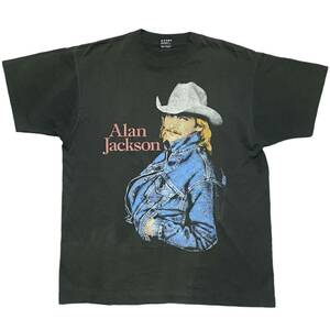 【即決】80〜90's ビンテージ Alan Jackson Tシャツ