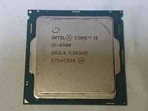 (BIOS確認済み) CPU Intel Core i5 6500(第6世代) 3.20GHz/Max3.60GHz No.32