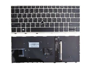 キーボード 英語 バックライト付 ポイントスティック付 HP EliteBook 830 G5 G6 730 G5 735 G5 836 G6