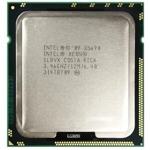 Intel Xeon X5690 SLBVX 6C 3.46GHz 12MB 130W LGA 1366 国内発