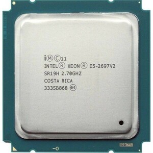 2個セット Intel Xeon E5-2697 v2 SR19H 12C 2.7GHz 30MB 130W LGA 2011