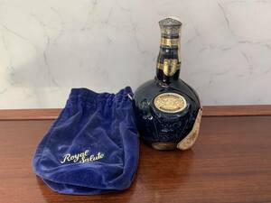 ROYAL　SALUTE　ロイヤル　サルート　21年　青　陶器ボトル　700ml　40%　1242グラム　スコッチウイスキー