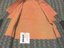：和古布材料;昔の綿更紗の雛形の着物_画像3
