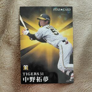 カルビー プロ野球チップス　阪神タイガース 中野拓夢　プロ野球カード　カード　