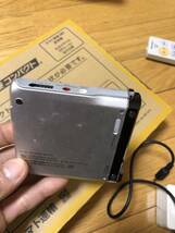 SONY WALKMAN MZ -RH1シルバー通電、再生、音出しはok_画像8